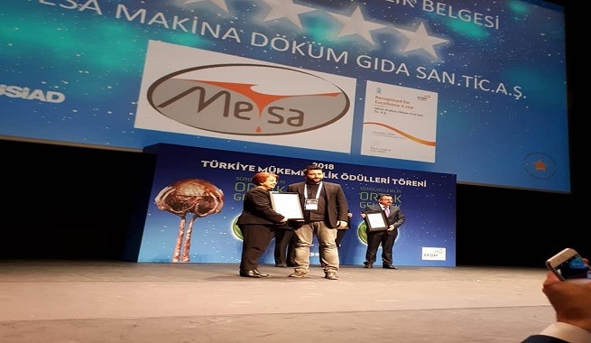 Türkiye Mükemmellik Ödüllerinde, EFQM 4 Yıldız Kalite Yetkinlik Belgesini Almış Bulunmaktayız.